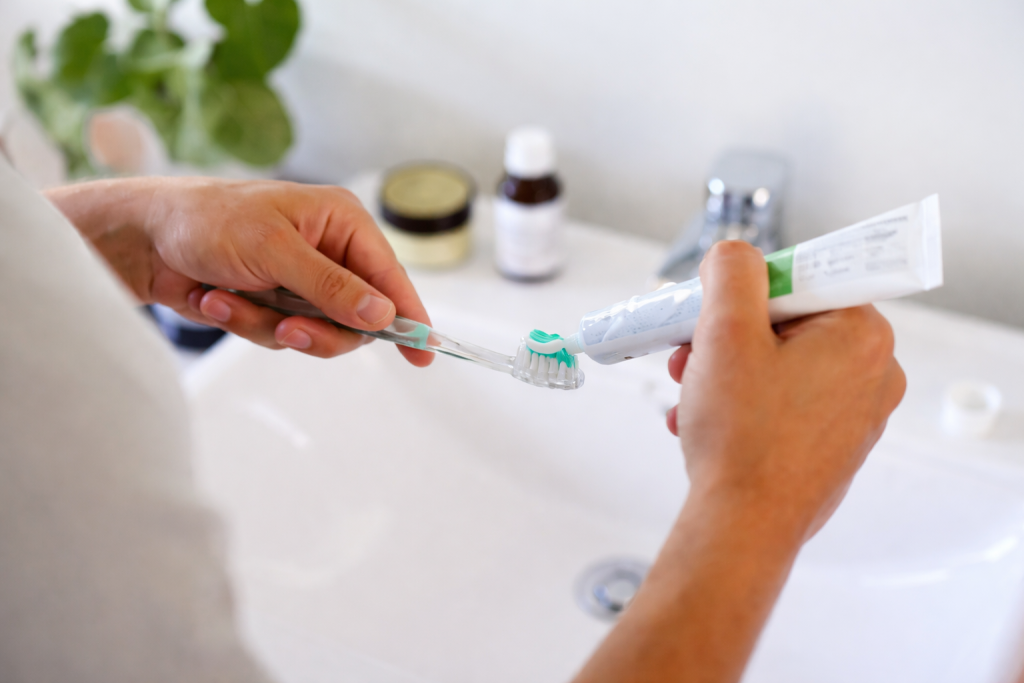 Image d'un dentifrice contenant du fluor