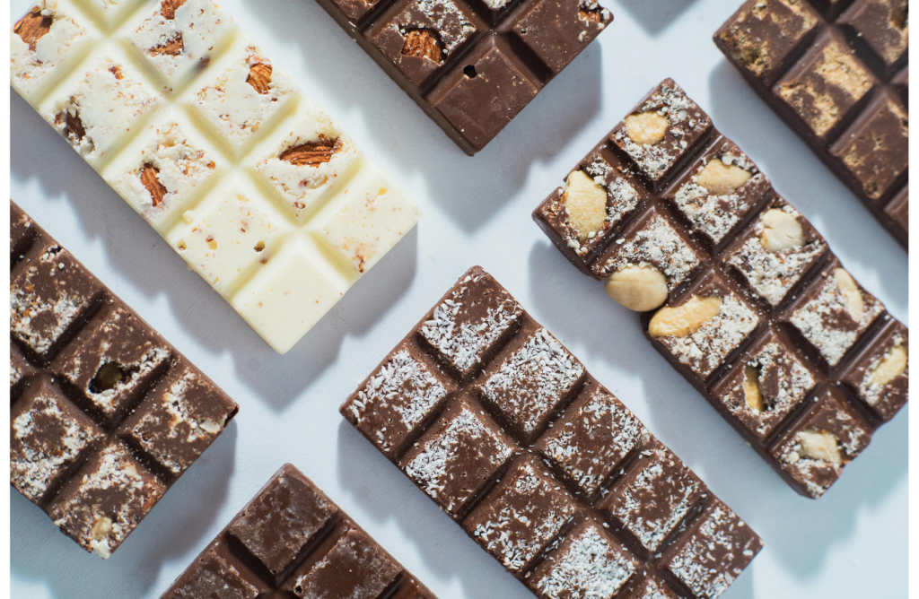 illustration de tablettes de chocolat